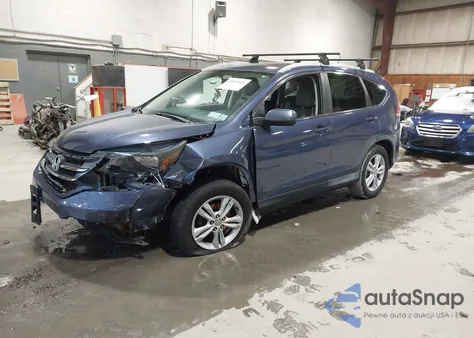 2013 Honda Cr-V Ex z USA, uszkodzony, nr VIN 2HKRM4H58DH674747